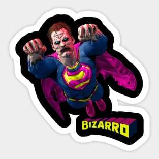 Bizarro Flying - Alternate Sticker